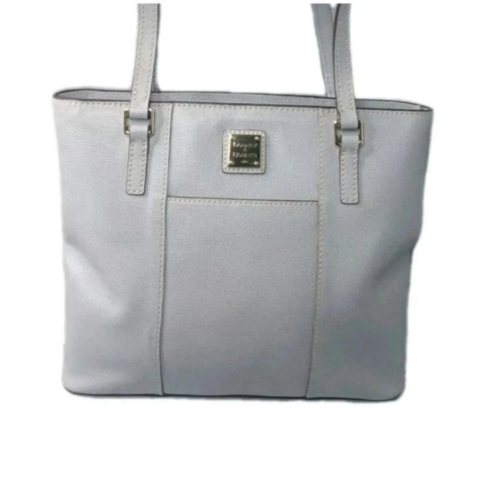 Dooney & Bourke Saffiano Small Lexington Shoulder Bag Gray